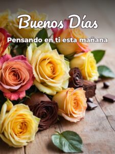 Imágenes con frases de amor buenos días para mi amor