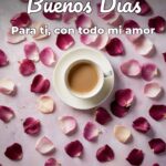 buenos días para ti, con todo mi amor