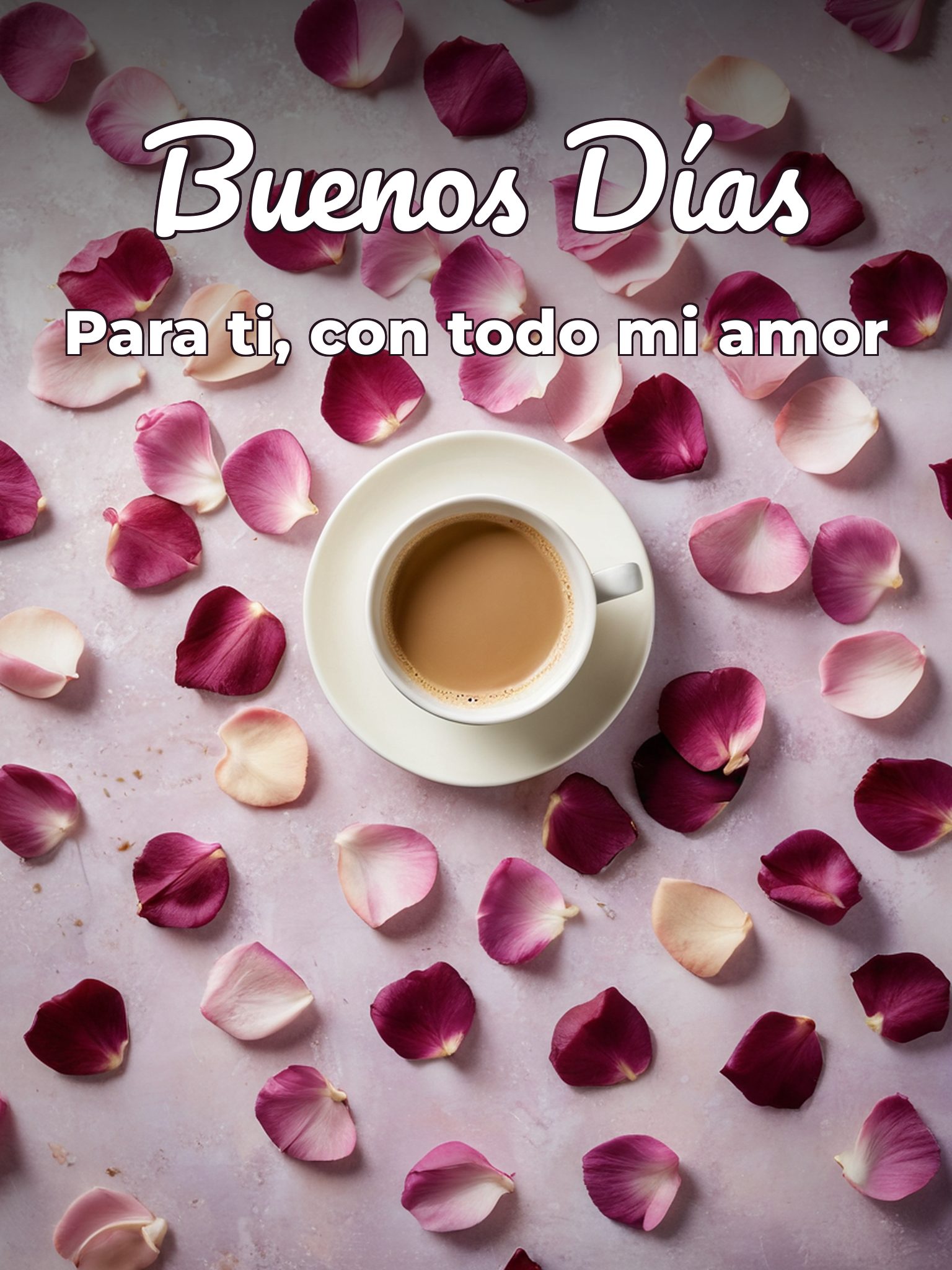 Imágenes con frases de amor buenos días para WhatsApp