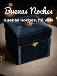 Imágenes con frases de amor de buenas noches