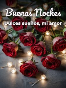 Imágenes con frases de amor de buenas noches para celular