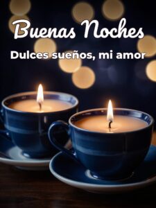 Imágenes con frases de amor de buenas noches para WhatsApp