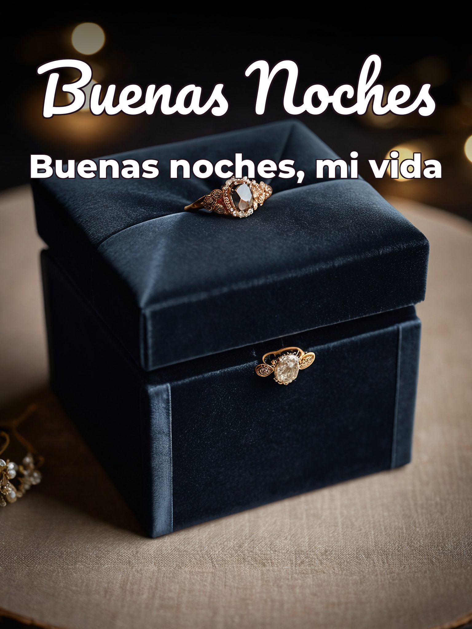 Imágenes con frases de amor de buenas noches