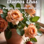 buenos días para ti, con todo mi amor