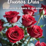 buenos días un buen día para ti, mi amor