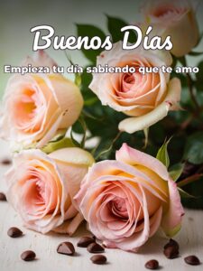 Imágenes con frases de amor para dar los buenos días para mi amor