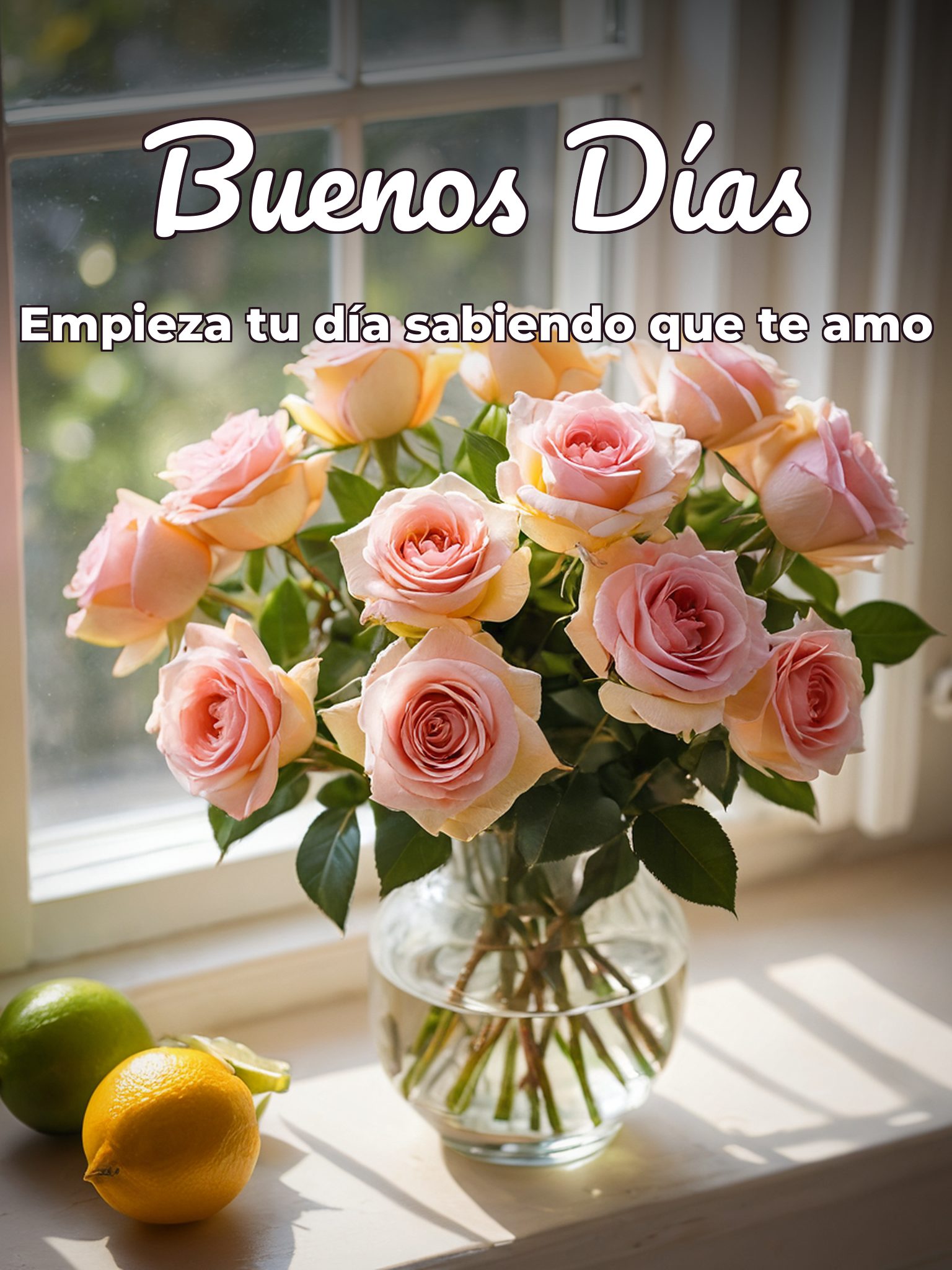 Imágenes con frases de amor para dar los buenos días