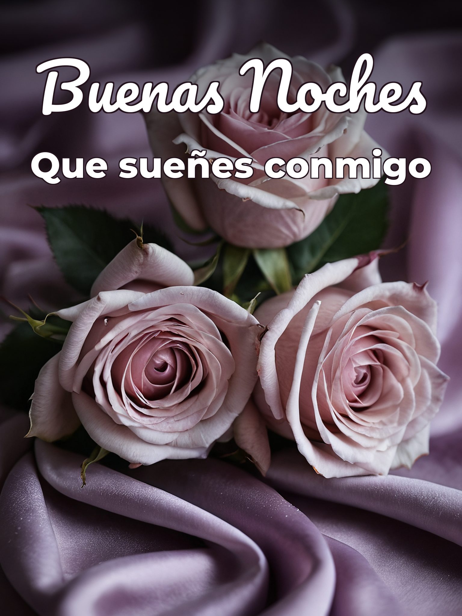Imágenes con frases de amor para desear buenas noches para Facebook