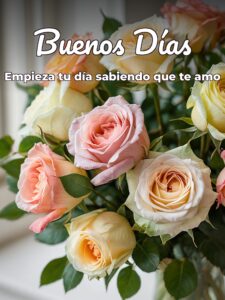 Imágenes con frases de amor para desear buenos días