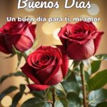 buenos días un buen día para ti, mi amor