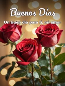 Imágenes con frases de amor para desear buenos días para Facebook