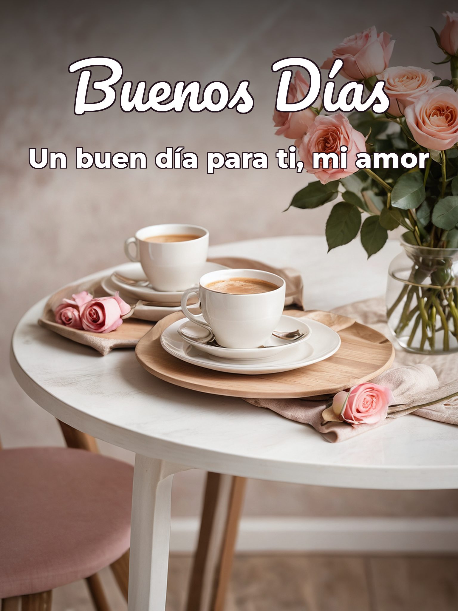 Imágenes con frases de amor y buenos días para celular
