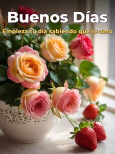 Imágenes con frases de amor y buenos días para descargar