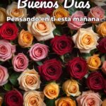buenos días pensando en ti esta mañana