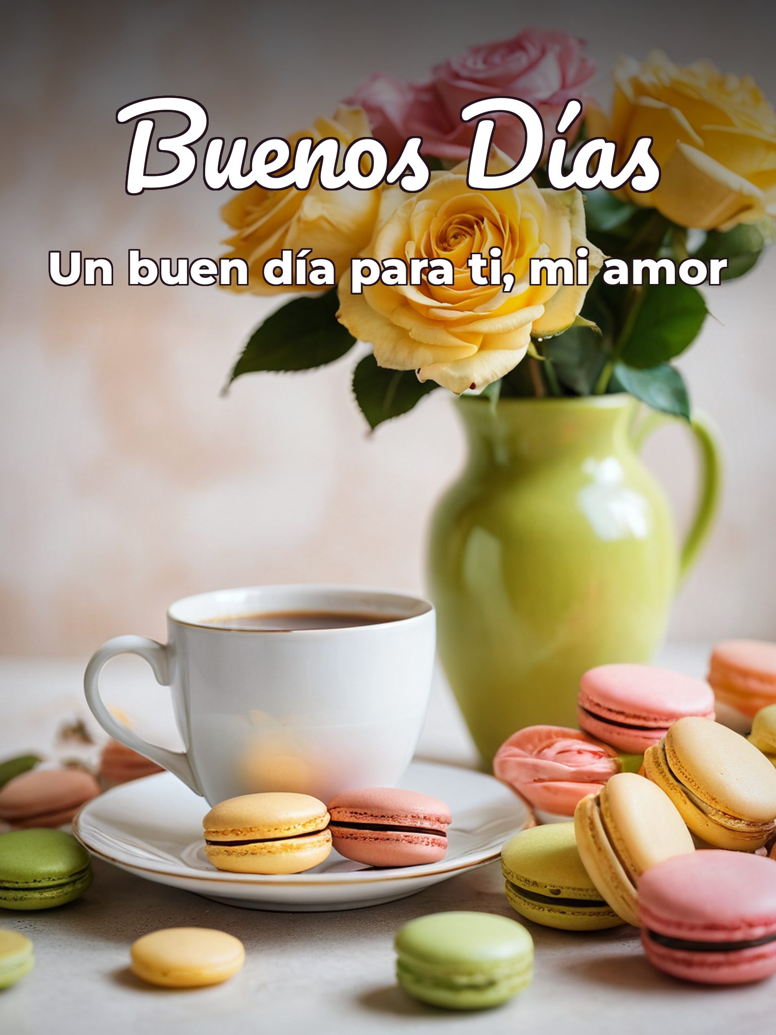 Imágenes con frases de amor y buenos días
