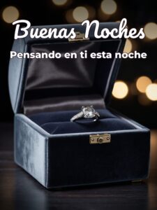 Imágenes con frases de buenas noches amor