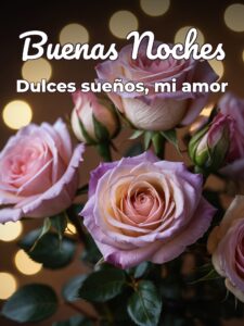 Imágenes con frases de buenas noches amor para celular