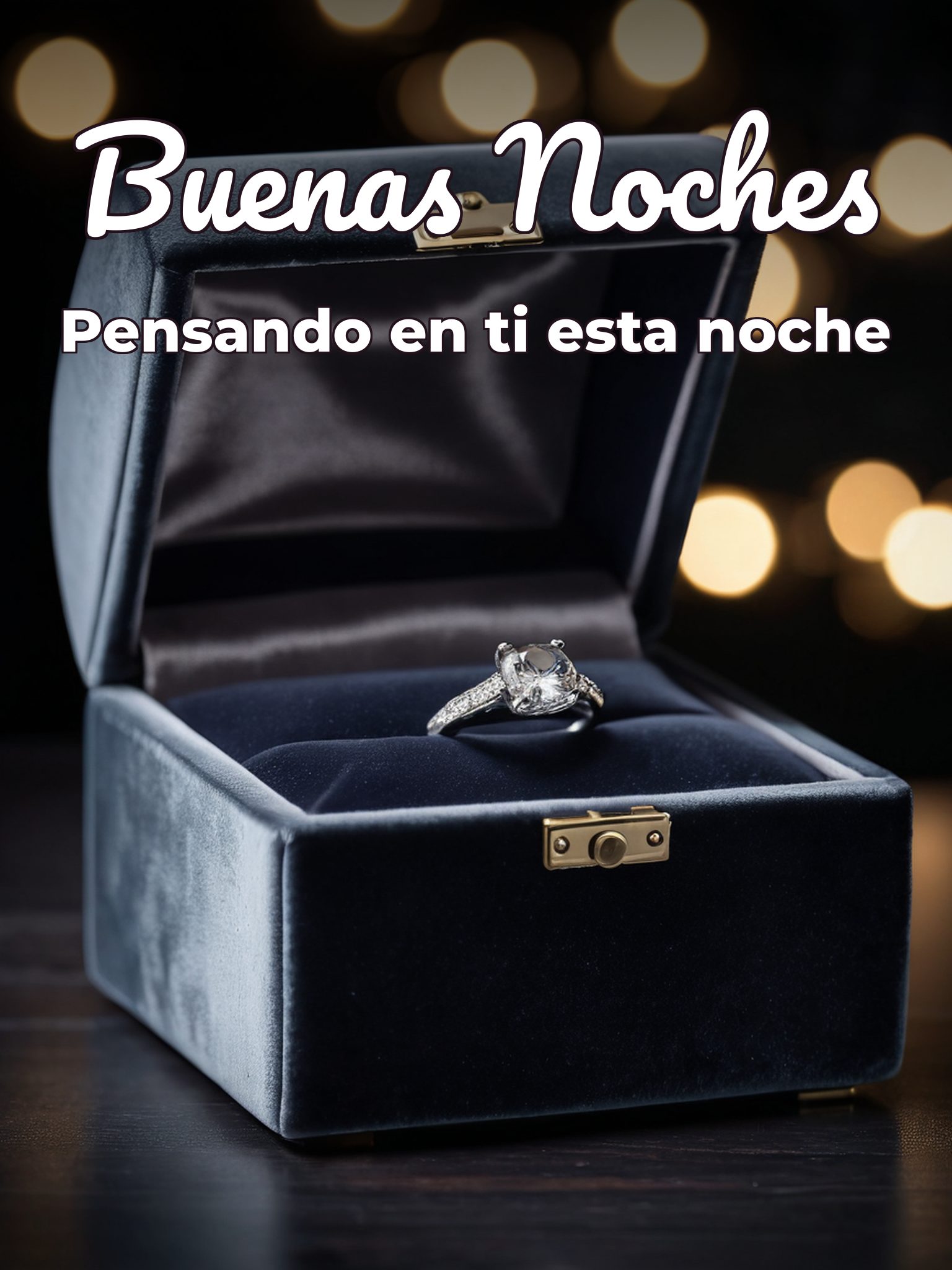Imágenes con frases de buenas noches amor