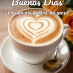buenos días un buen día para ti, mi amor