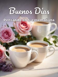Imágenes con frases de buenos días amor para mi amor
