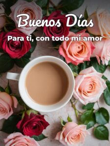 Imágenes con frases de buenos días amor para una amiga