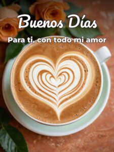 Imágenes con frases de buenos días amor para WhatsApp
