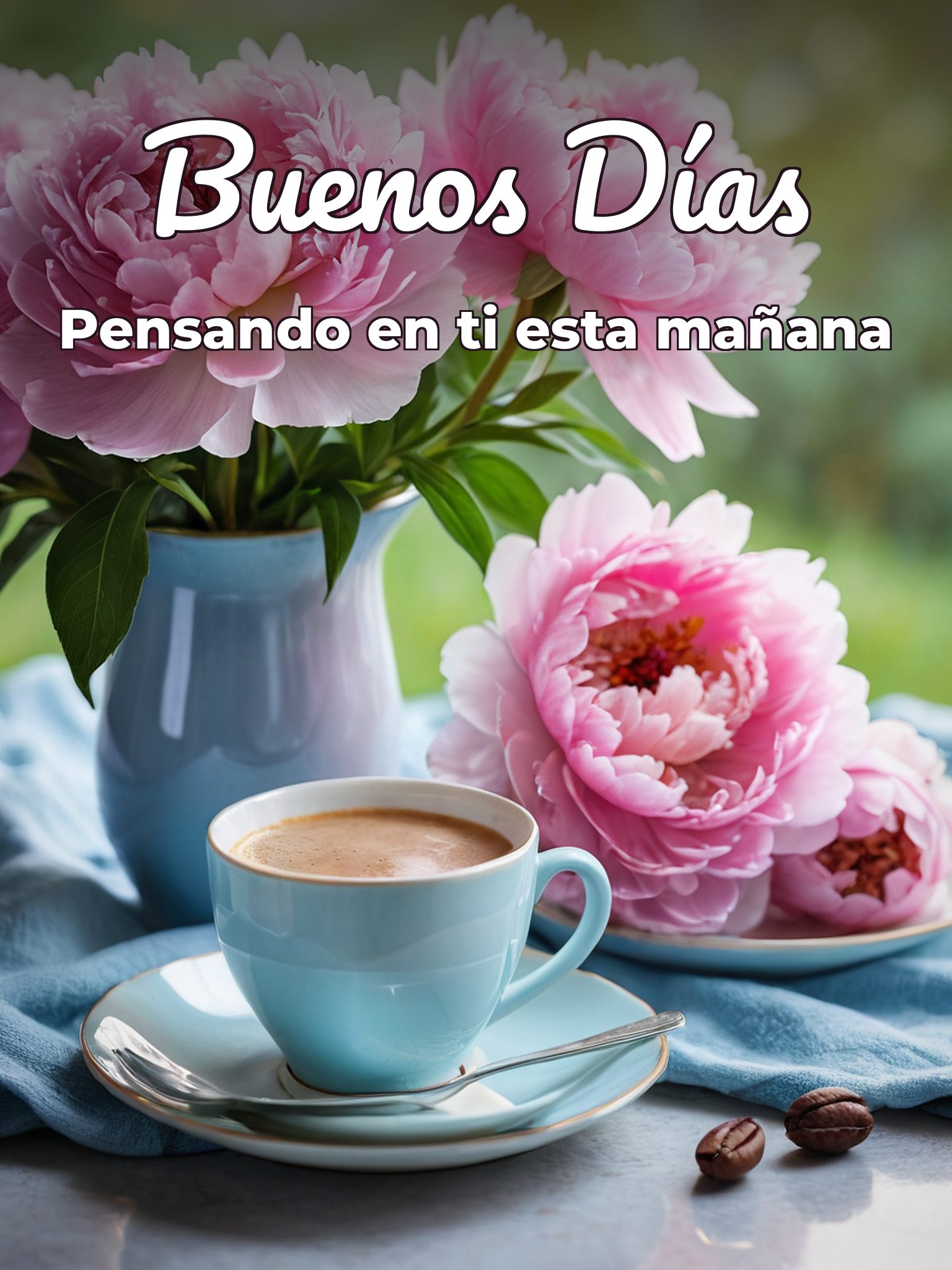 Imágenes con frases de buenos días amor
