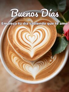 Imágenes con frases de buenos días mi amor para Facebook