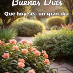 buenos días que hoy sea un gran día
