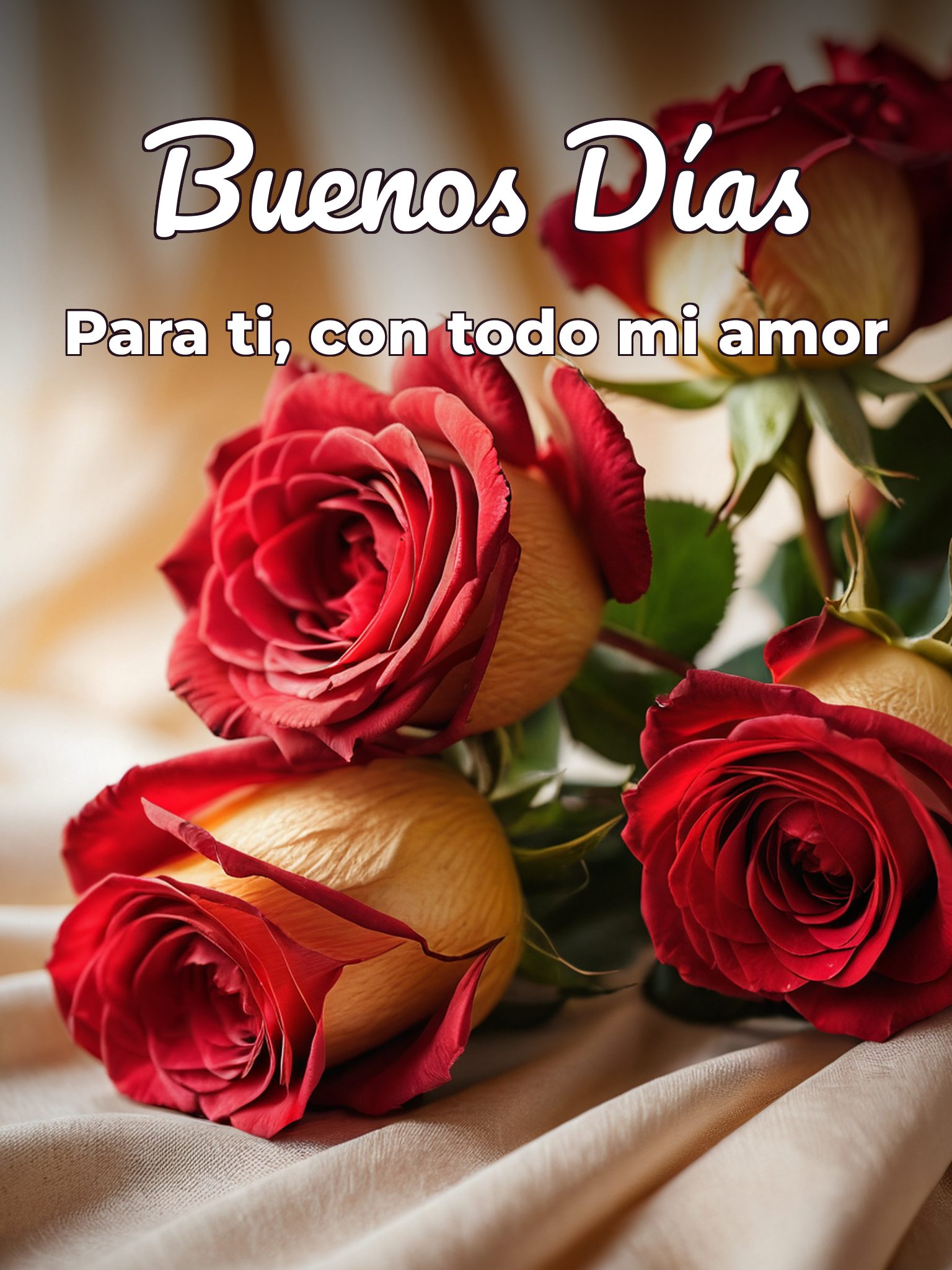 Imágenes con frases de buenos días para mi amor para descargar