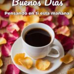 buenos días pensando en ti esta mañana