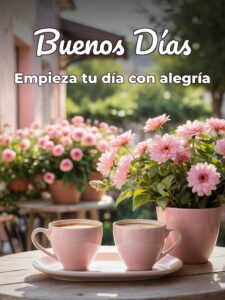 Imágenes con frases de los buenos días