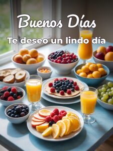 Imágenes con frases hermosas de buenos días para celular