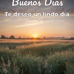 buenos días te deseo un lindo día