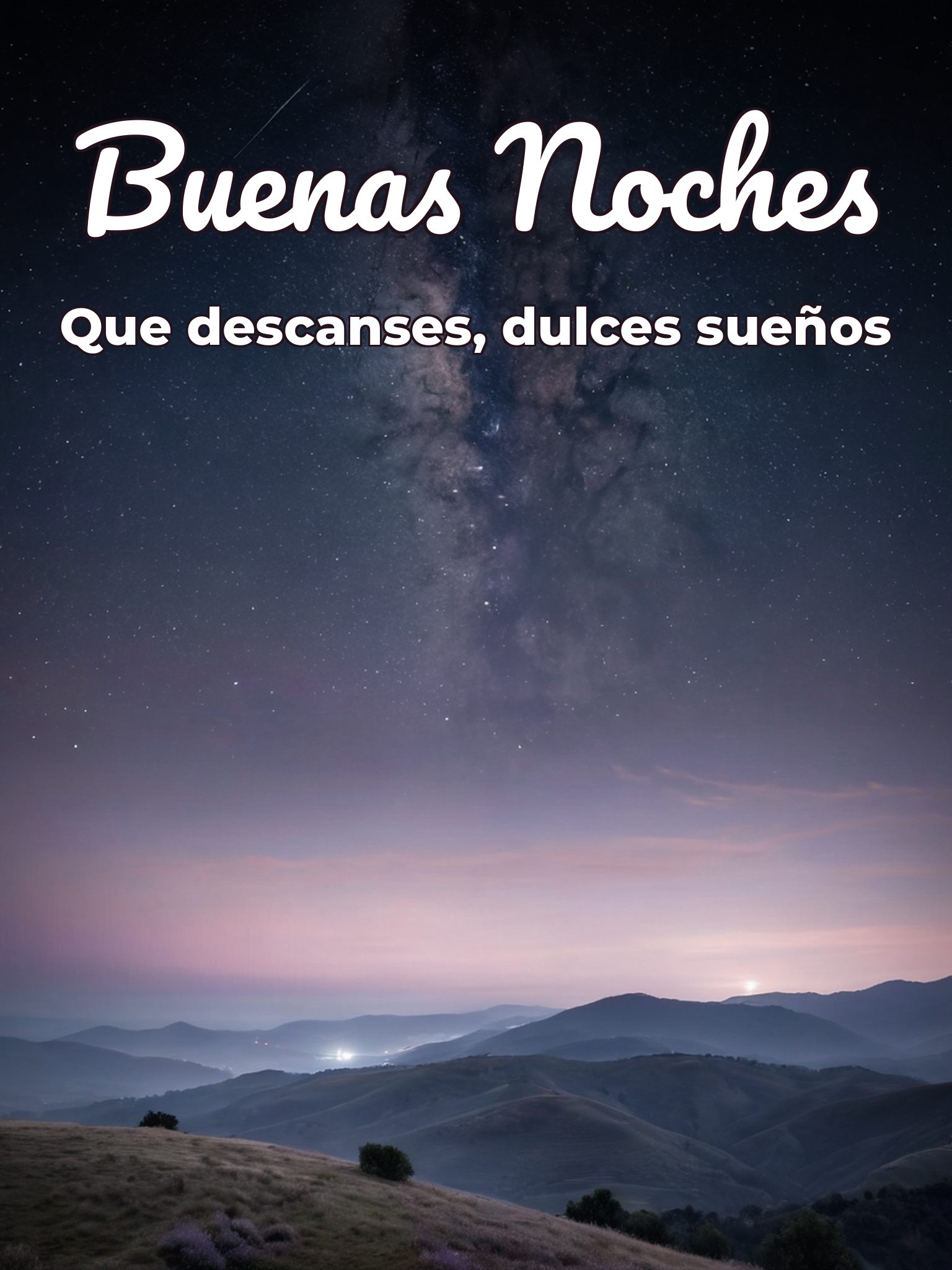 Imágenes con frases para las buenas noches para Facebook