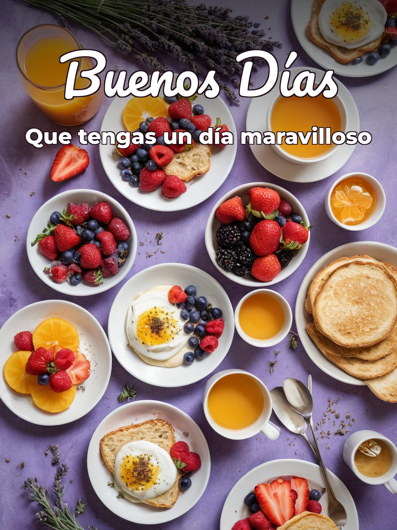 Imágenes con los buenos días para Facebook
