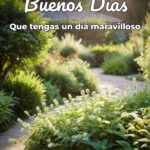 buenos días que tengas un día maravilloso