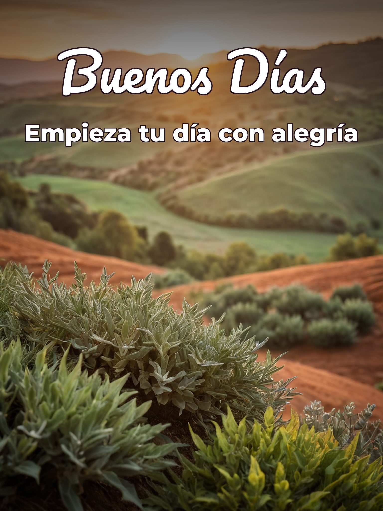 Imágenes con mensajes buenos días para Facebook