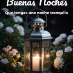 buenas noches que tengas una noche tranquila