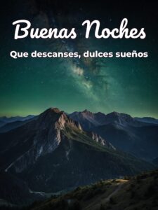 Imágenes con mensajes de buenas noches para Facebook