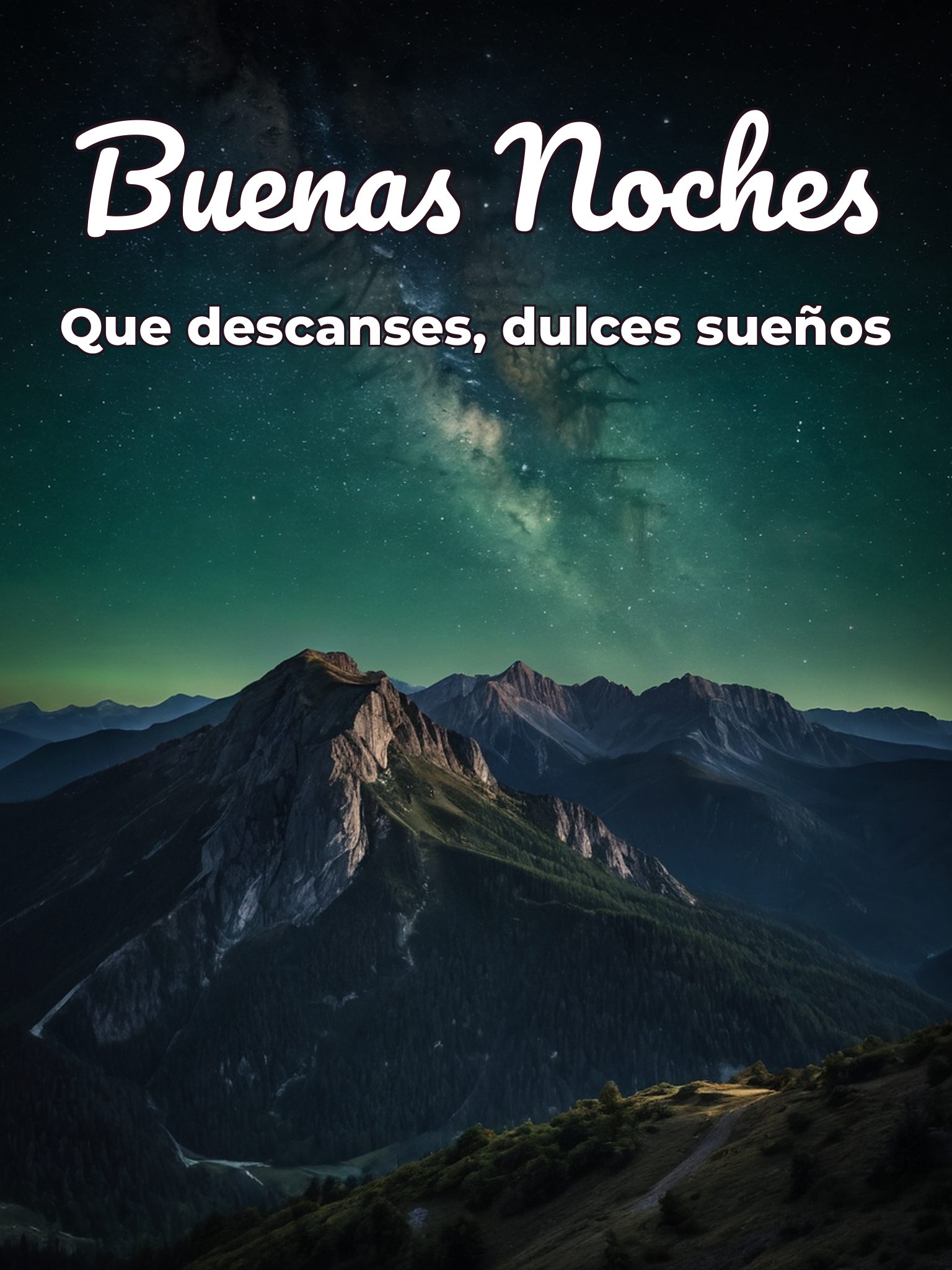 Imágenes con mensajes de buenas noches para Facebook