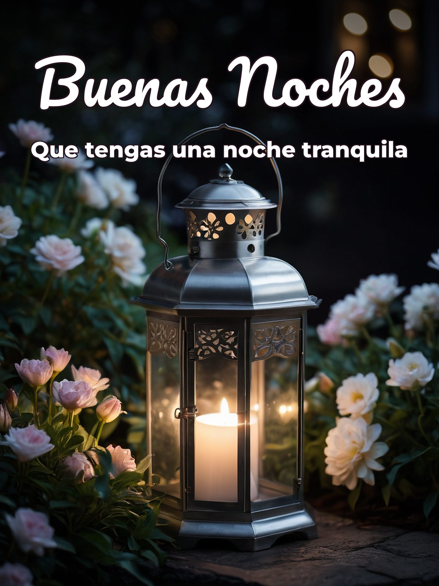 Imágenes con mensajes de buenas noches