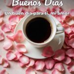 buenos días un buen día para ti, mi amor