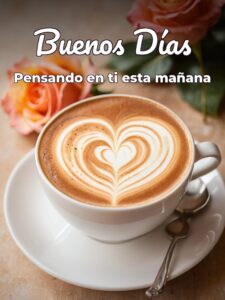 Imágenes con mensajes de buenos días amor para celular