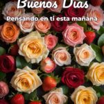 buenos días pensando en ti esta mañana
