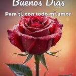 buenos días para ti, con todo mi amor
