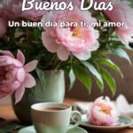 buenos días un buen día para ti, mi amor