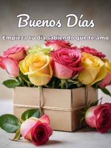 Imágenes con mensajes de buenos días para mi amor para WhatsApp