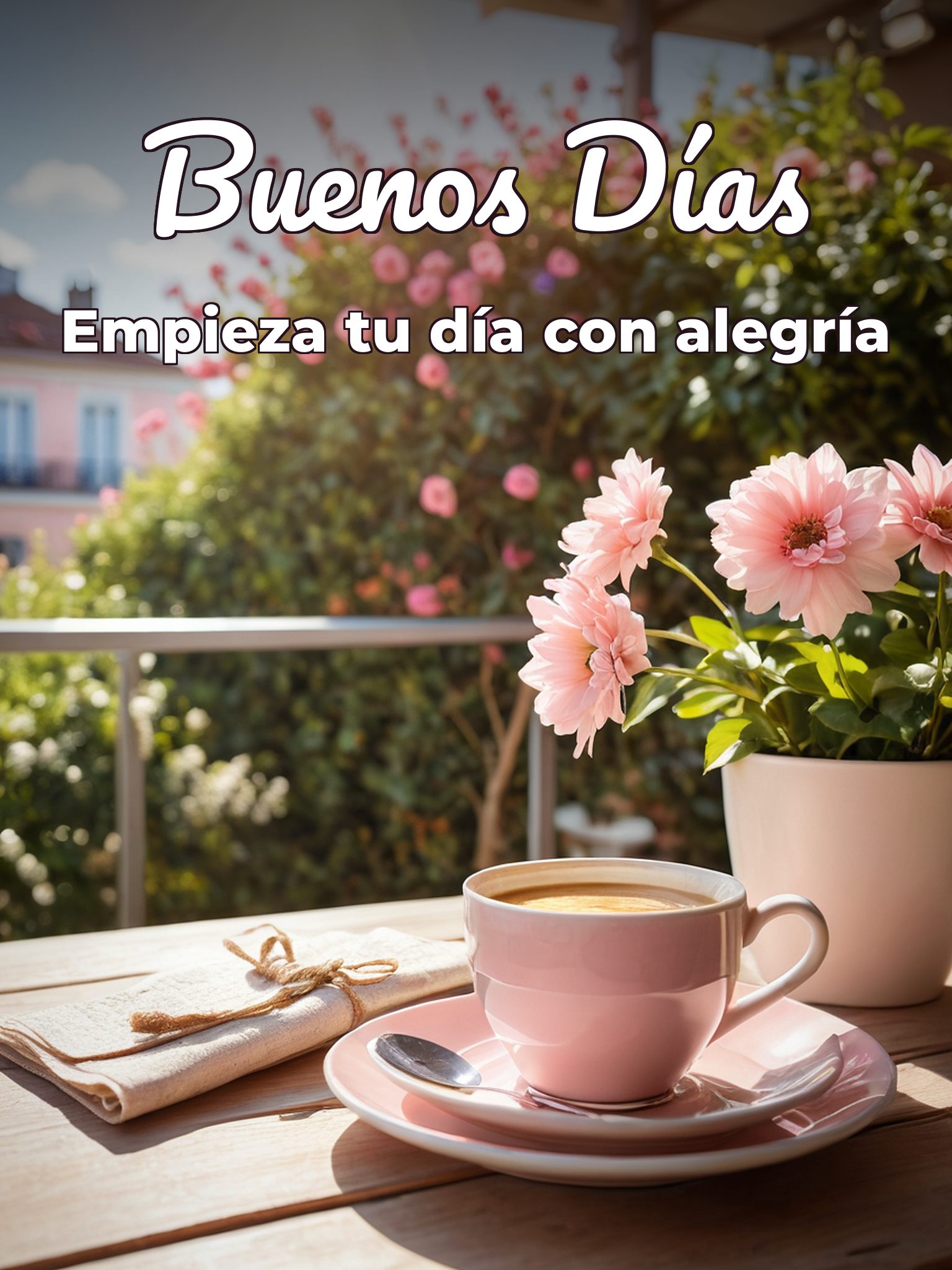 Imágenes con mensajes de buenos días