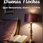 buenas noches que descanses, dulces sueños